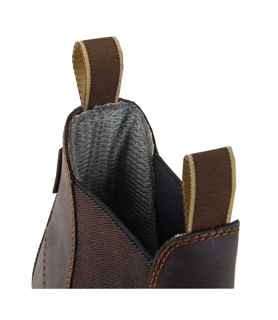 Bottines Chelsea Homme Marron Woodland-3