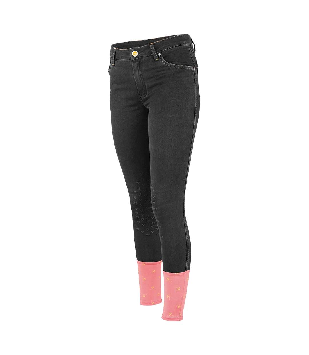 Pantalon d´équitation putney femme noir Aubrion-1