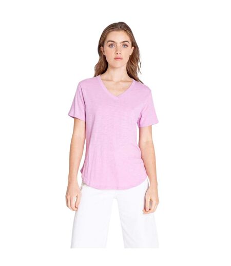 T-shirt Manches Courtes Femme Lilas PJ Salvage