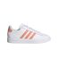 Mens Grand Court 2.0 Trainers White Pink Adidas-1