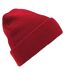 Beechfield Heritage Ladies/Womens Premium Plain Winter Beanie (Classic Red) - UTPC2126