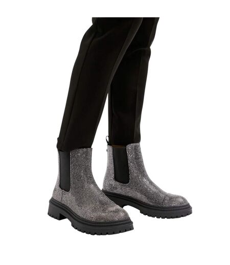 Bottines Chelsea Moonlit Femme Étain Steve Madden
