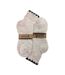 Chaussettes Femme Alpaga Laine Chaudes Basses-2