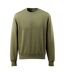 Pull Crossover Carvin Homme Vert Kaki Foncé Mascot-1