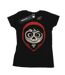 Disney - T-shirt COCO MIGUEL SKELETON FACE HOOD - Femme (Noir) - UTBI14432-1