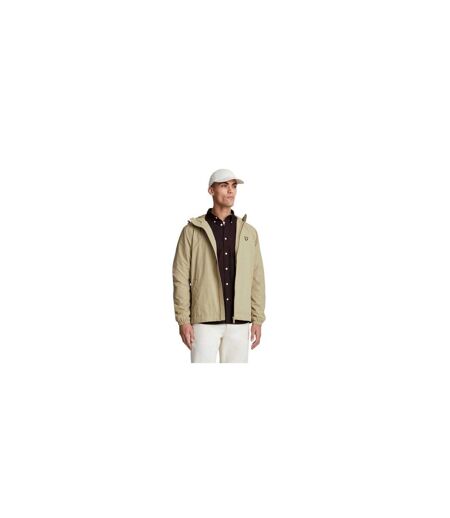 Veste Unie À Capuche Homme Beige Lyle & Scott
