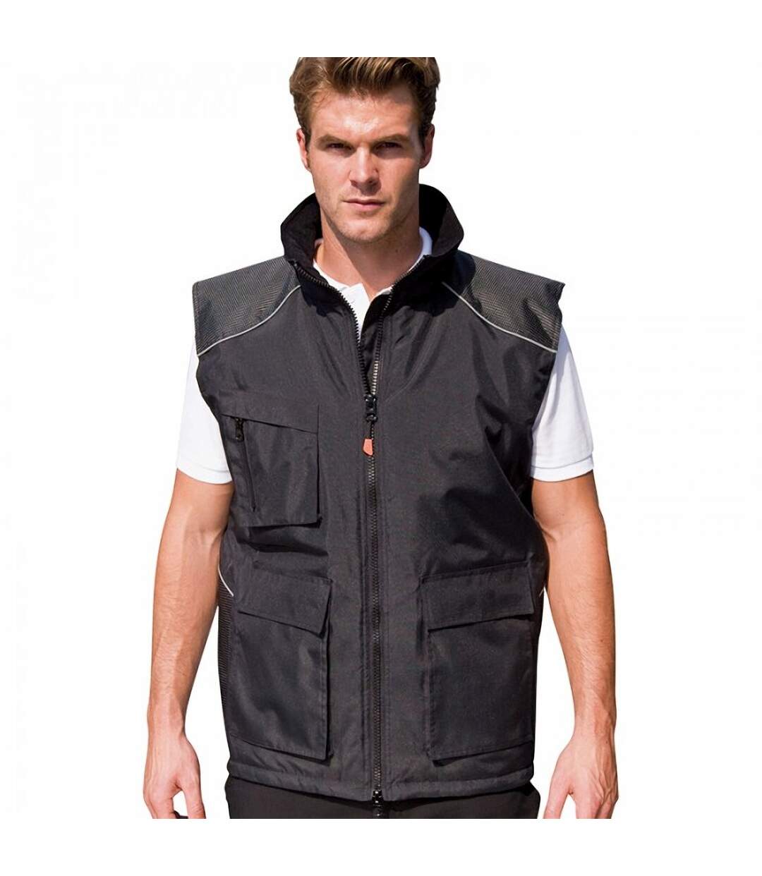 Work-guard Vostex Veste De Travail Sans Manches Homme Noir Result-1