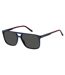 Lunettes De Soleil Motif/style Carré Homme Taille Unique Bleu Rouge Tommy Hilfiger-1