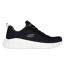 Womens/ladies Bobs Slip-on Trainers Black Skechers-1