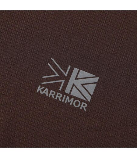 Mens Running T-shirt Chocolate Brown Karrimor