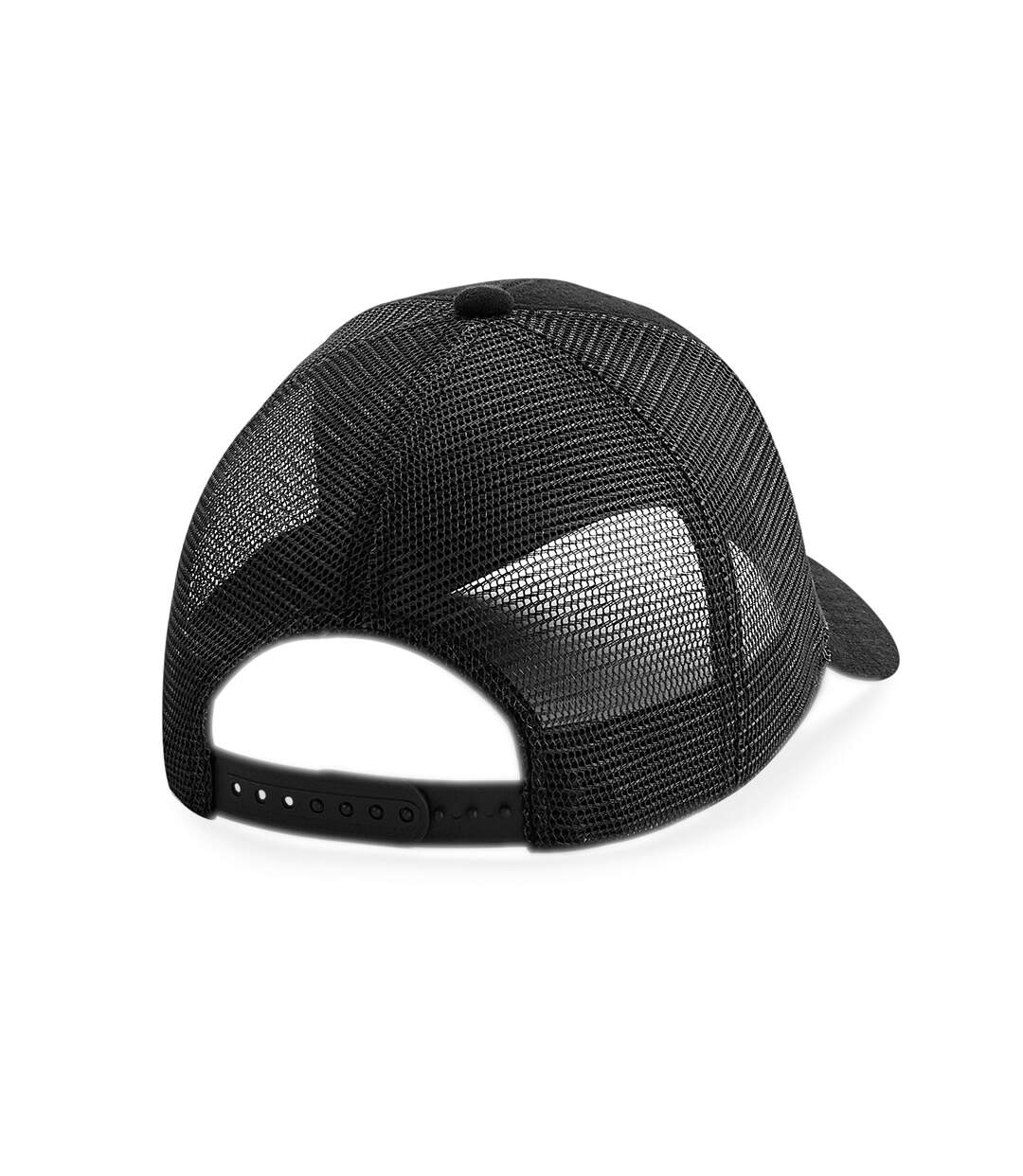 Adults Unisex Jersey Athleisure Trucker Cap Black Beechfield-2