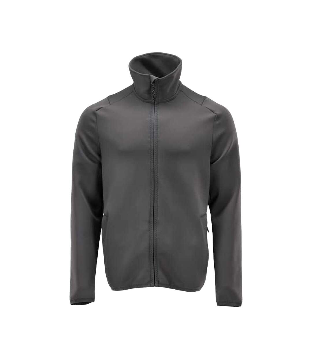 Mens Customised Full Zip Fleece Jacket Stone Grey Mascot-1