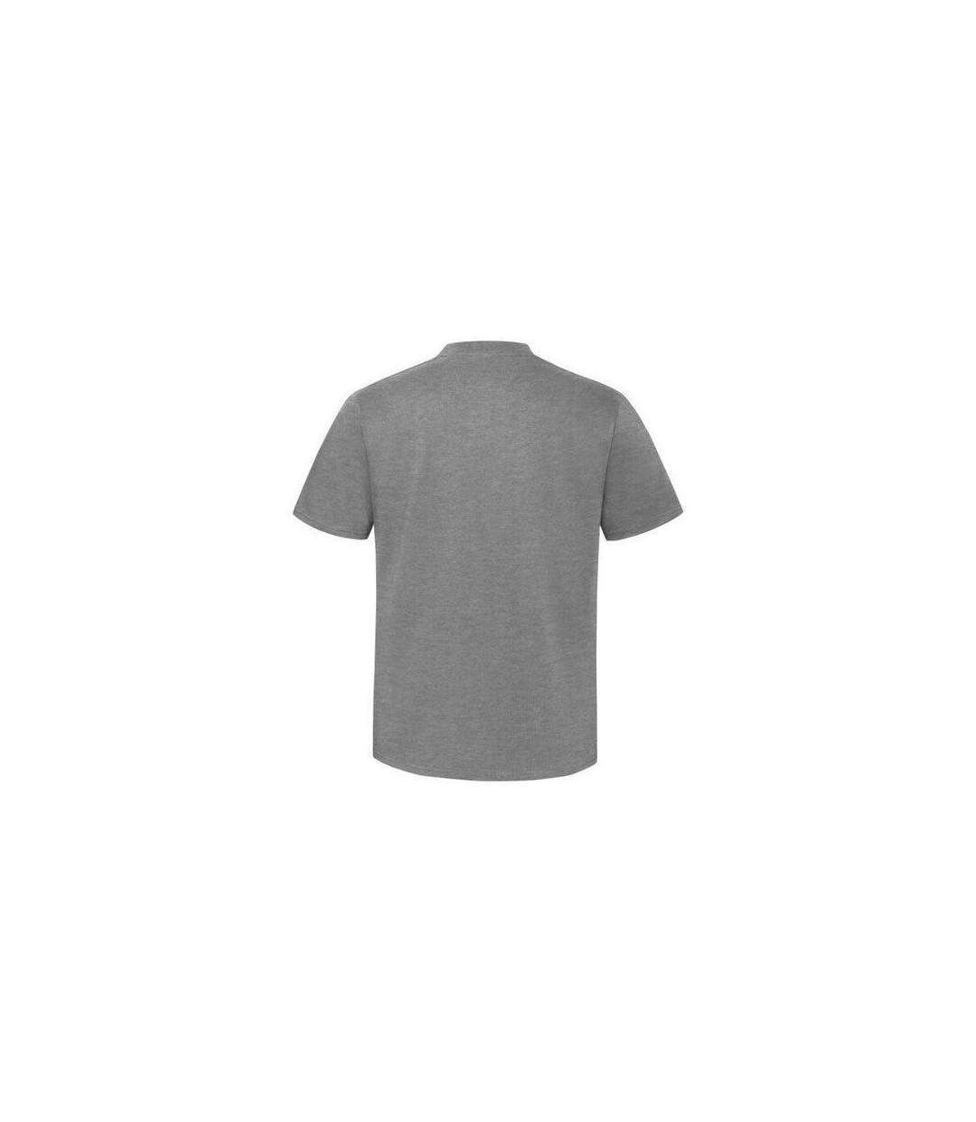 T-shirt Classic Homme Gris Chiné Russell-3