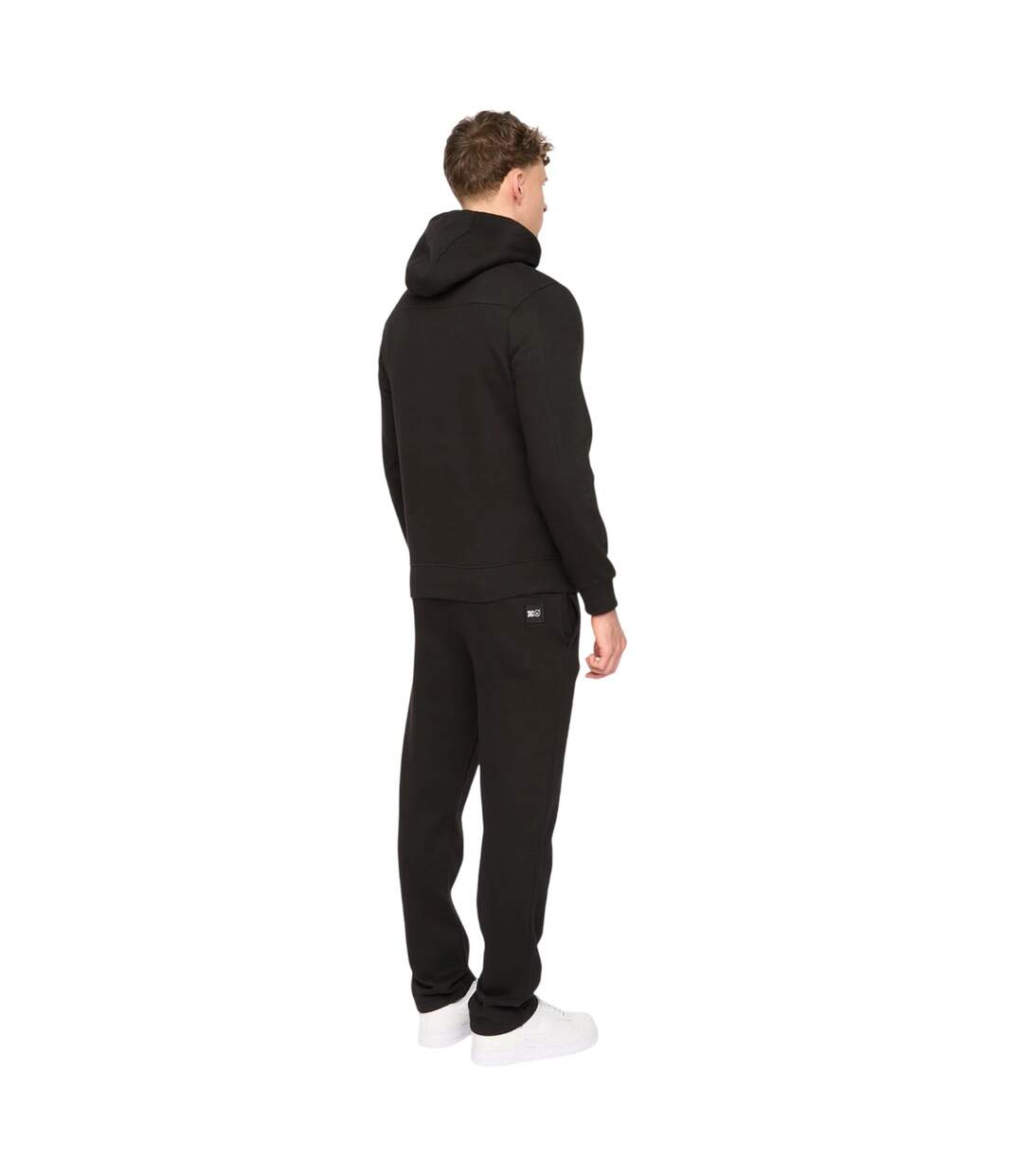 Sweat À Capuche Rayland Pour Hommes Noir Duck And Cover-3