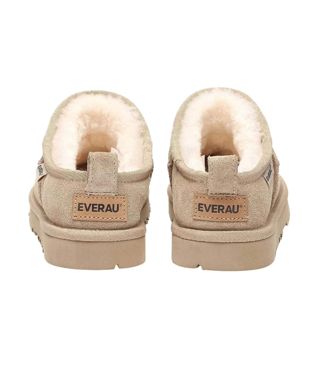 Chaussons Bottines Femme Beige EverAu-2