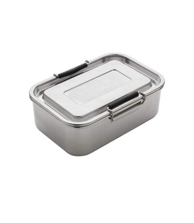 Recycled stainless steel lunch box one size silver XD Collection