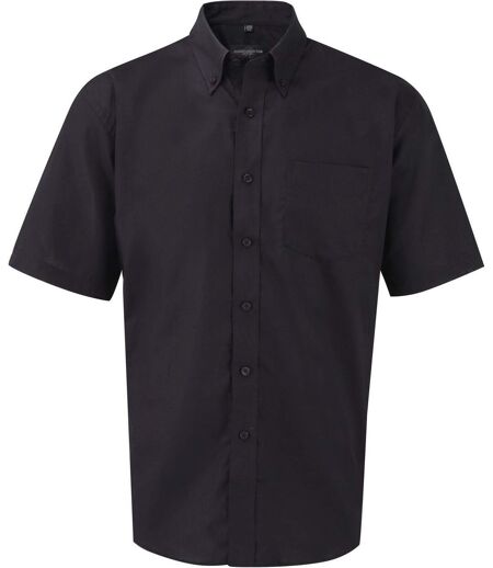 Chemise manches courtes - Homme - RU933M - noir