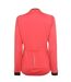 Womens/ladies Logo Long-sleeved Cycling Jersey Coral Pinnacle-3