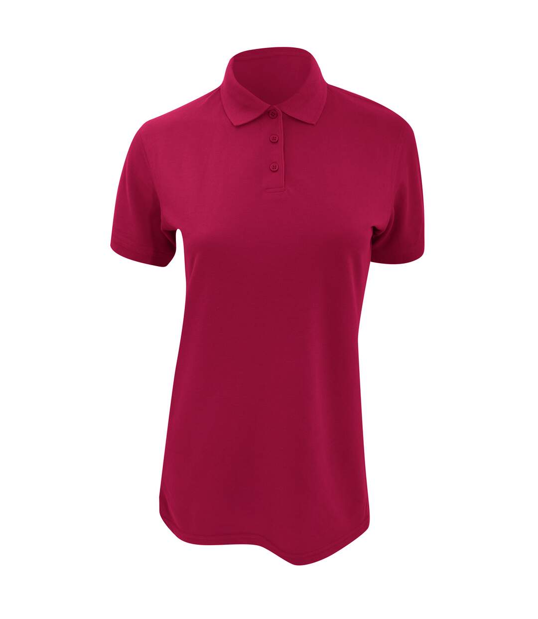 Polo à manches courtes  klassic superwash pour femme framboise Kustom Kit