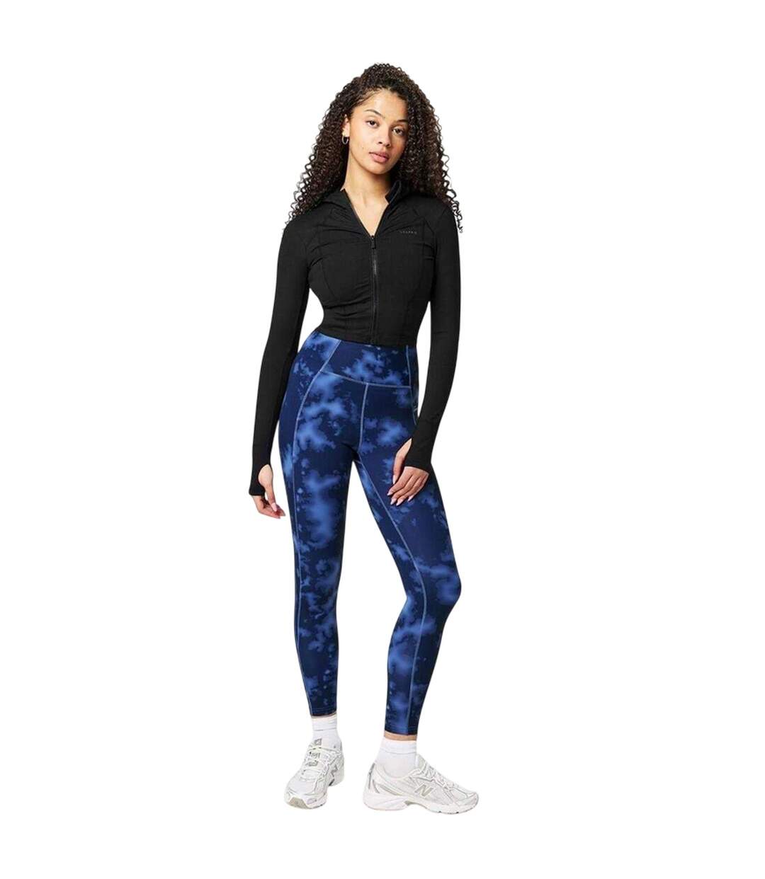 Legging Motif/style Acide Core Femme Bleu Marine Foncé USA Pro-1