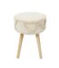 Tabouret Mirage - Hauteur 41 cm - Crème-3
