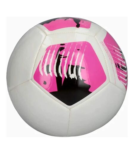 Ballon de foot big cat taille 5 blanc / rose / noir Puma