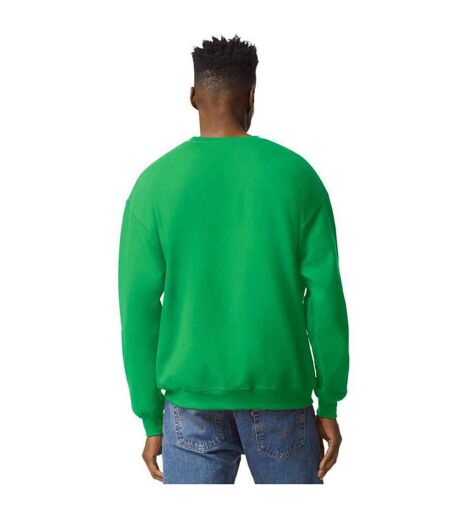 Mens heavy blend sweatshirt irish green Gildan