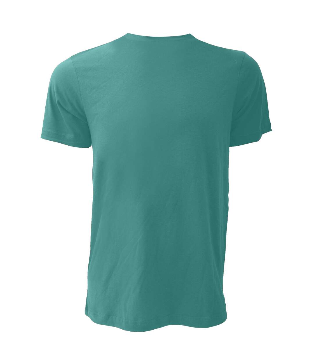 Canvas T-shirt Jersey Hommes Bleu Turquoise Bella + Canvas-3