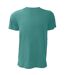 Canvas T-shirt Jersey Hommes Bleu Turquoise Bella + Canvas-3