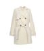 Trench Celeste Femme Blanc Cassé Vero Moda-1