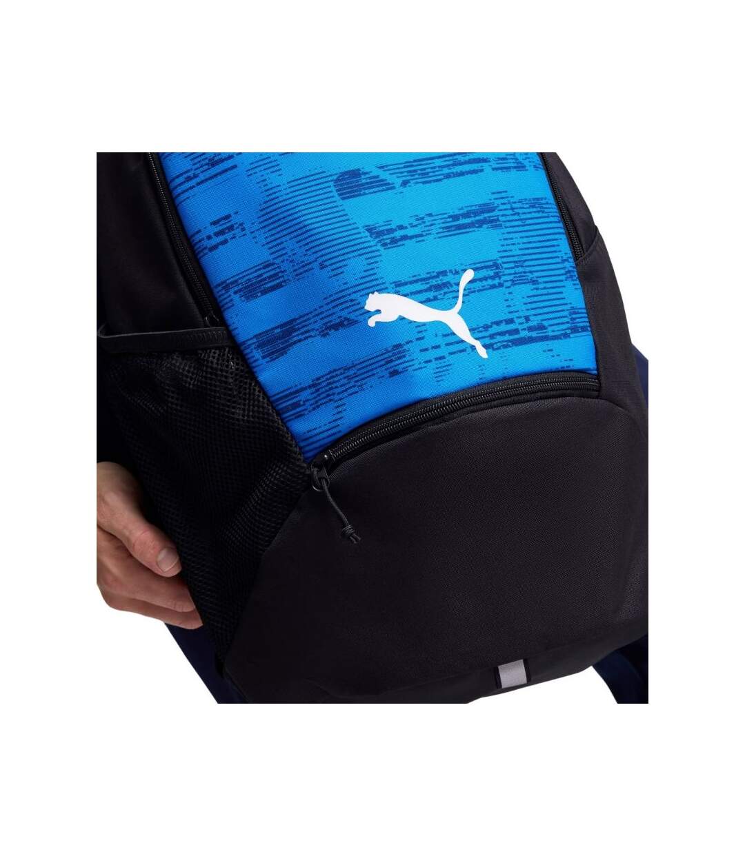 Sac À Dos Individual Rise Taille Unique Noir Bleu Puma-4