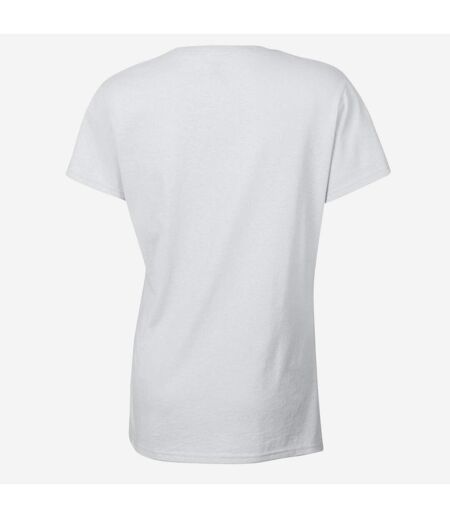 Gildan Womens/Ladies Heavy Cotton T-Shirt (White) - UTRW9701