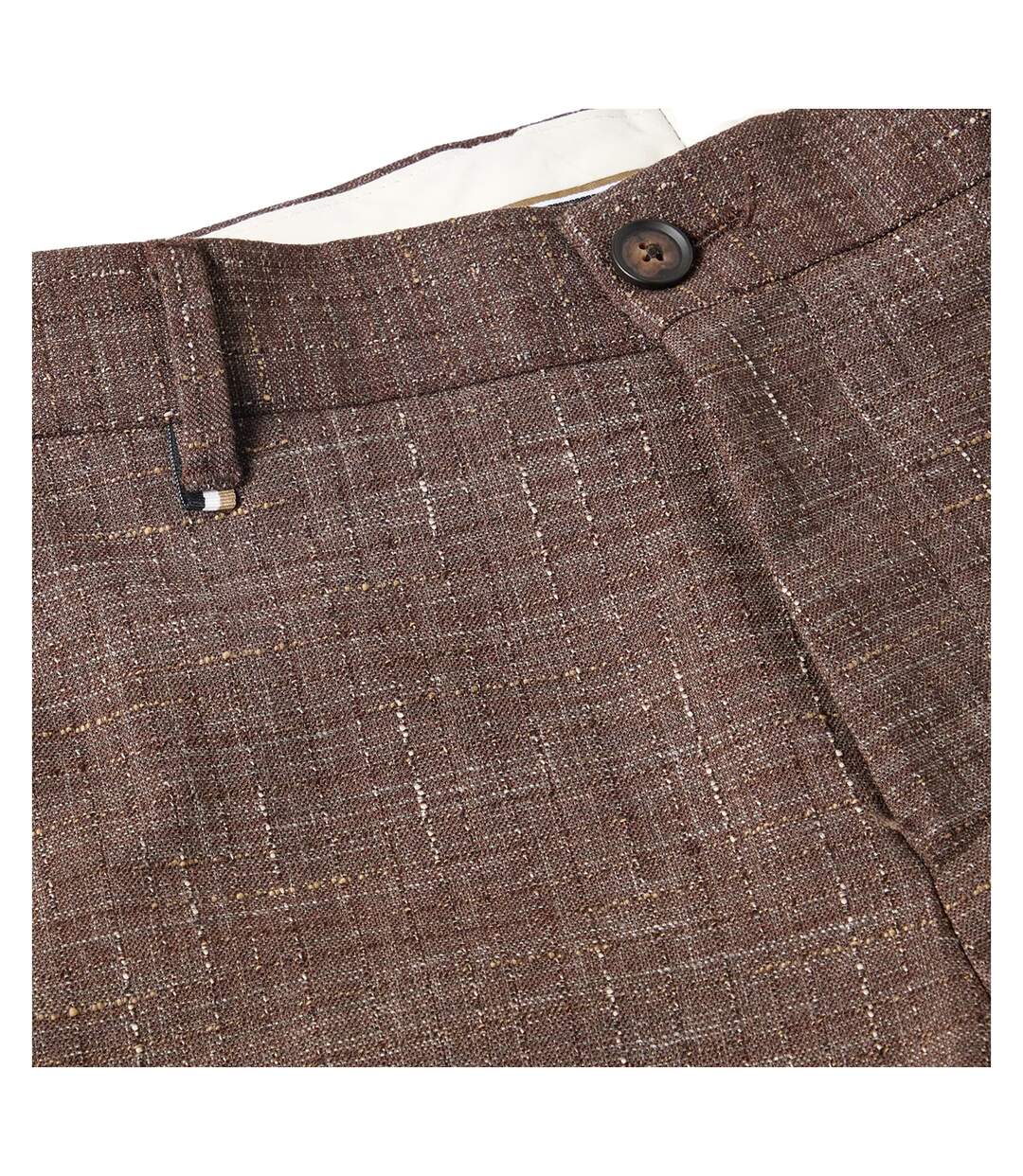 Pantalon Genius Homme Marron Foncé Boss-3