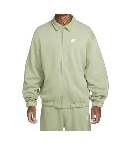 Sweat Vert Homme Nike Club  Harrington - M