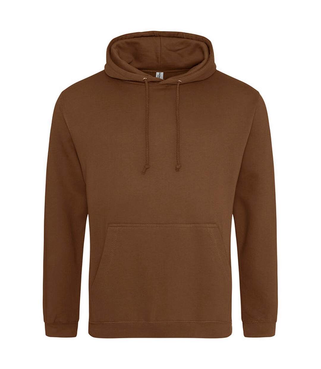 Sweat À Capuche College Adulte Marron Awdis-1