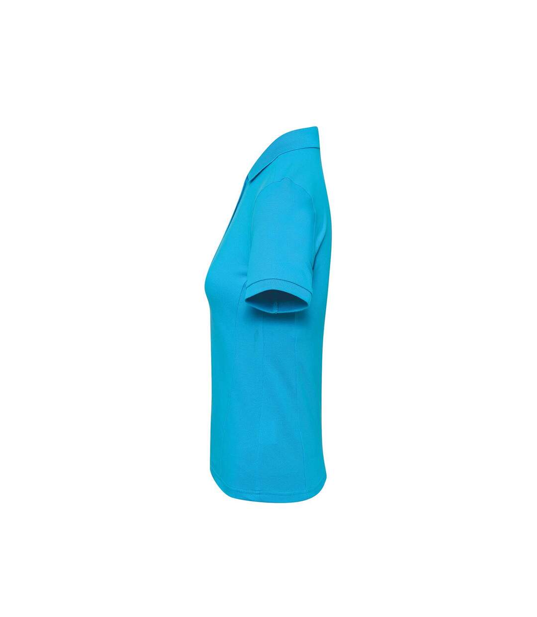 Womens/ladies Coolchecker Plus Piqu Polo With Coolplus Turquoise Premier-3