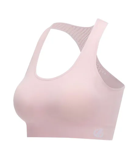 Brassière De Sport Dont Sweat It Femme Rose Pâle Dare 2B