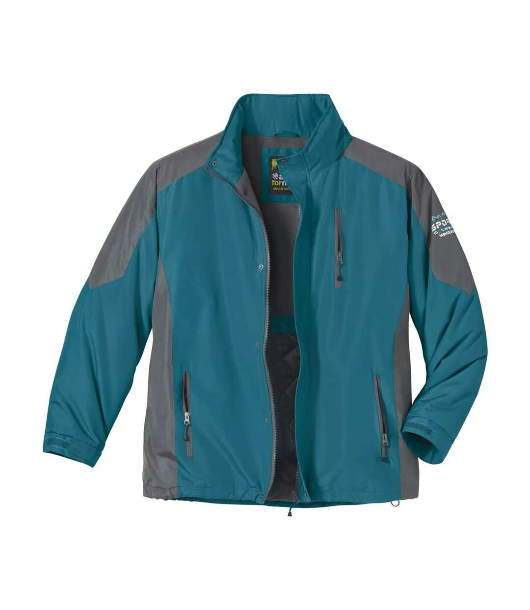 Parka homme bleu sarcelle Atlas For Men-1