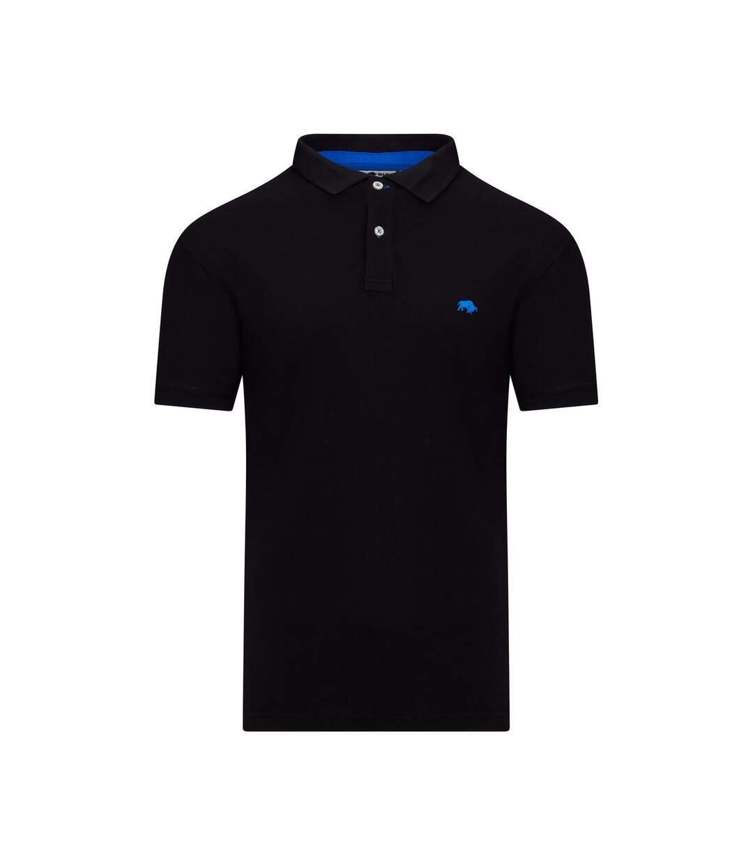 Polo classic homme noir Raging Bull-1