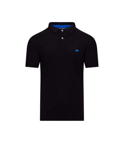 Polo classic homme noir Raging Bull