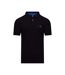 Polo classic homme noir Raging Bull