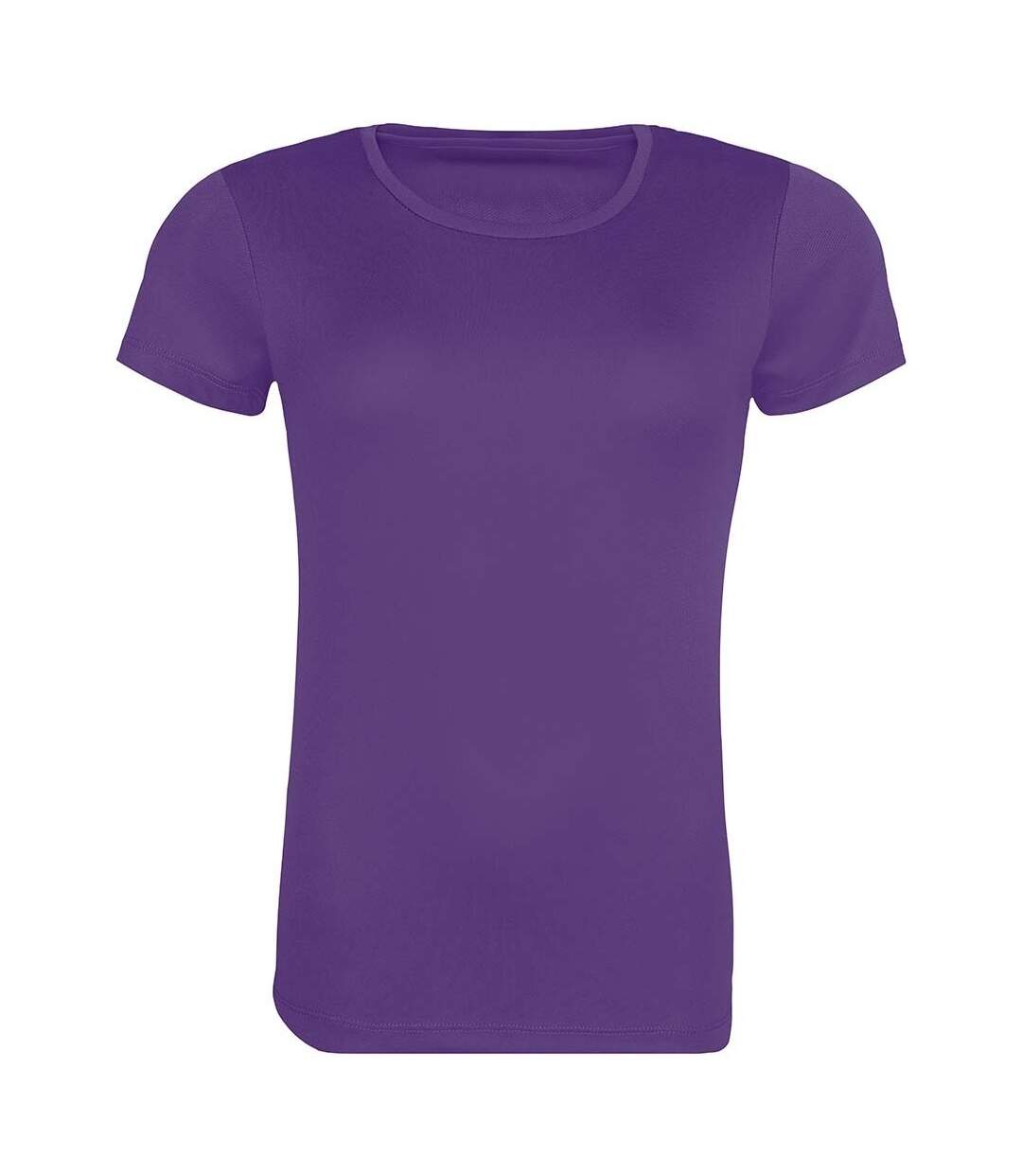 T-shirt cool femme violet Awdis