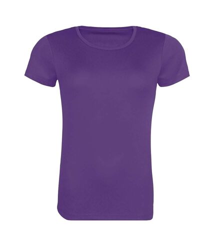 Awdis Womens/Ladies Cool Recycled T-Shirt (Purple) - UTRW8280