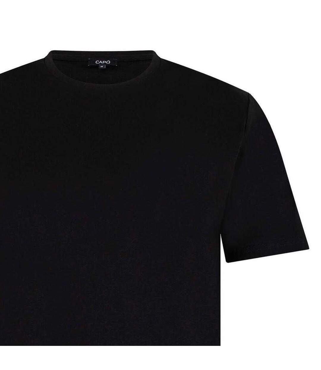 T-shirt Homme Noir Capo-3