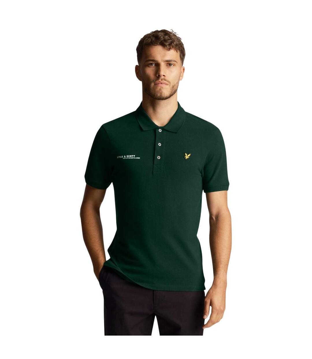 Polo Style Coordonnées Homme Vert Lyle & Scott-1