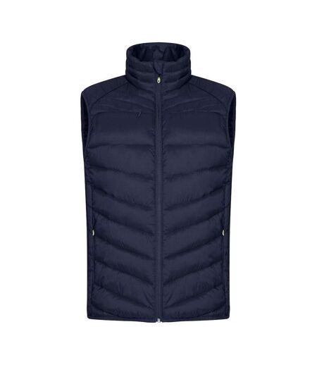 Mens Idaho Body Warmer Dark Navy Clique