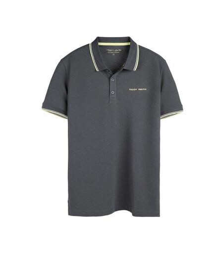 Polo gris foncé homme teddy smith pasian 2 - 3xl
