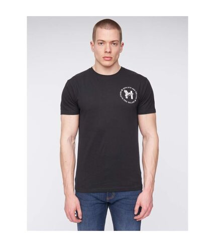 Henleys Mens Metafone Logo T-Shirt (Black)