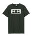 T-shirt Motif/style Nin One Colour Adulte Charbon Amplified-1