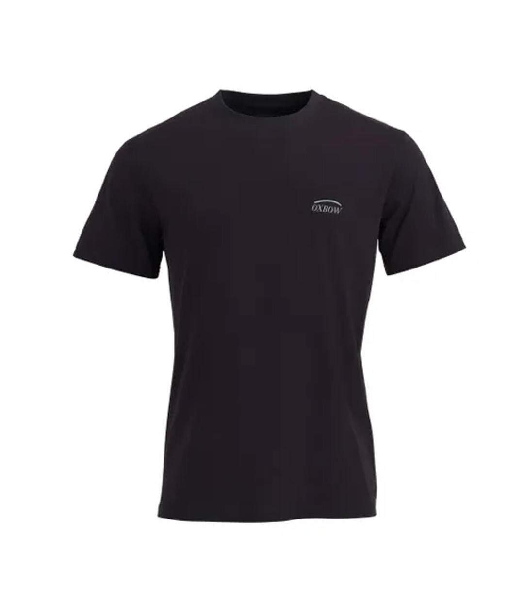 T-Shirt marine homme oxbow fuzzy-1